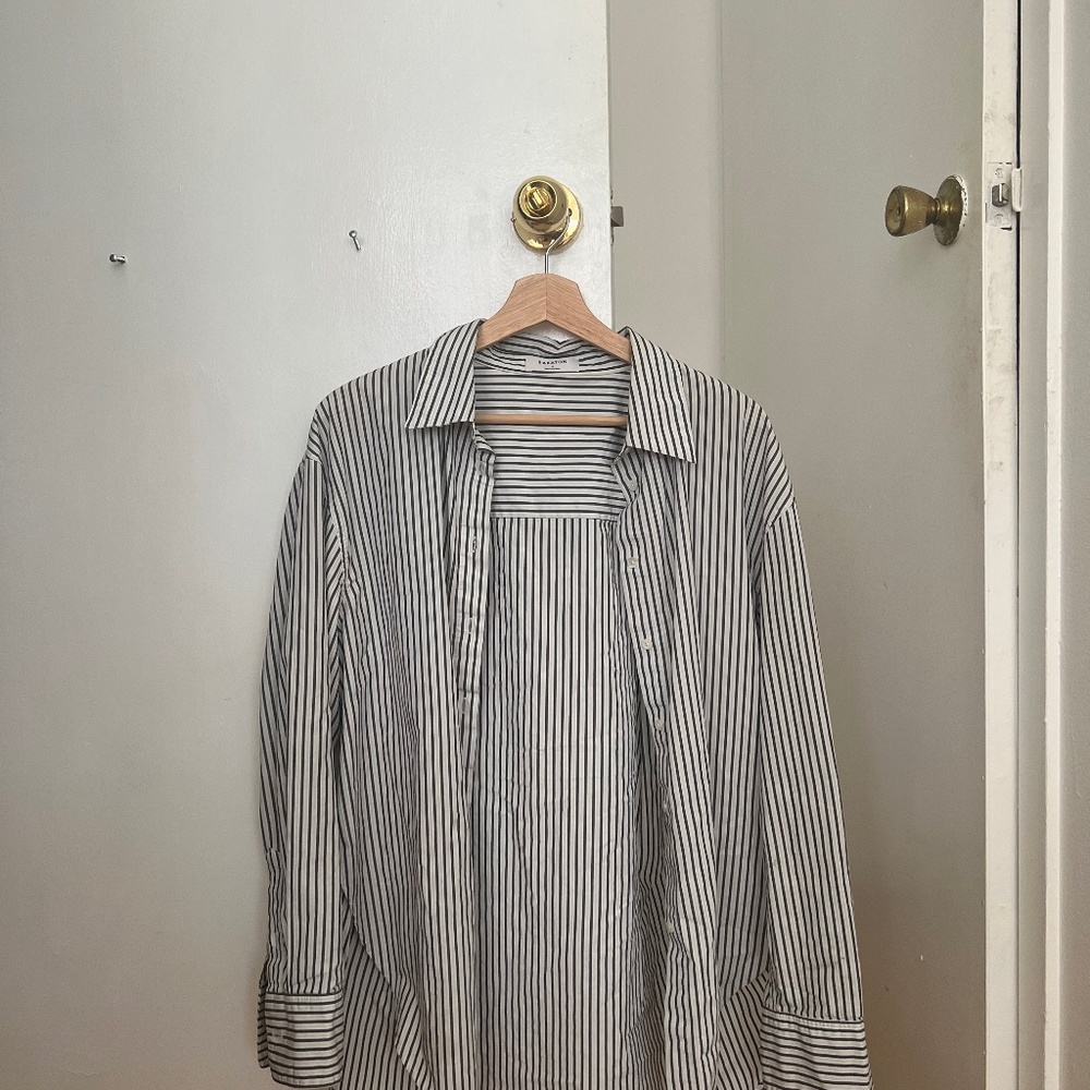 Striped Aritzia Shirt
